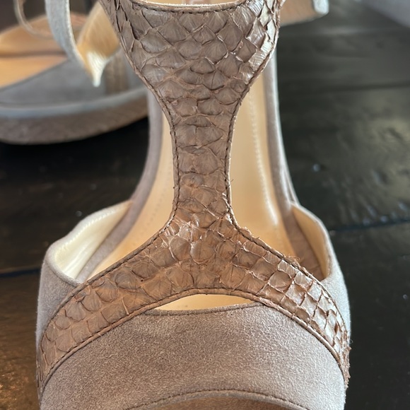 Luca Luca suede&croc leather heels - Picture 8 of 8